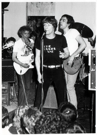 The blues band at the Bridge House