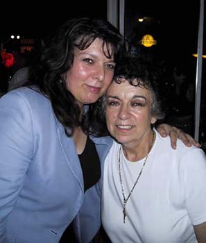 Vanessa and Rita murphy at the Bridge House Reunion 2002