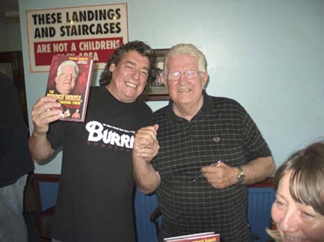 Dennis Stratton and Terry Murphy at the Bridge House Book Signing 2007
